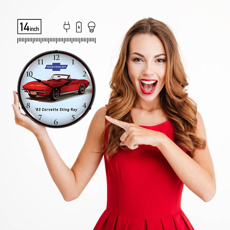 Collectable Sign and Clock Wall Clock