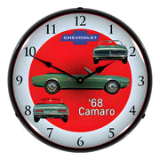 Collectable Sign and Clock 1968 RS Camaro Wall Clock