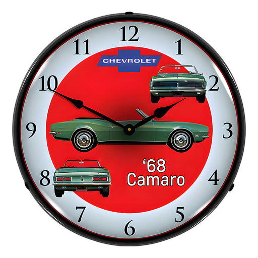 Collectable Sign and Clock 1968 RS Camaro Wall Clock