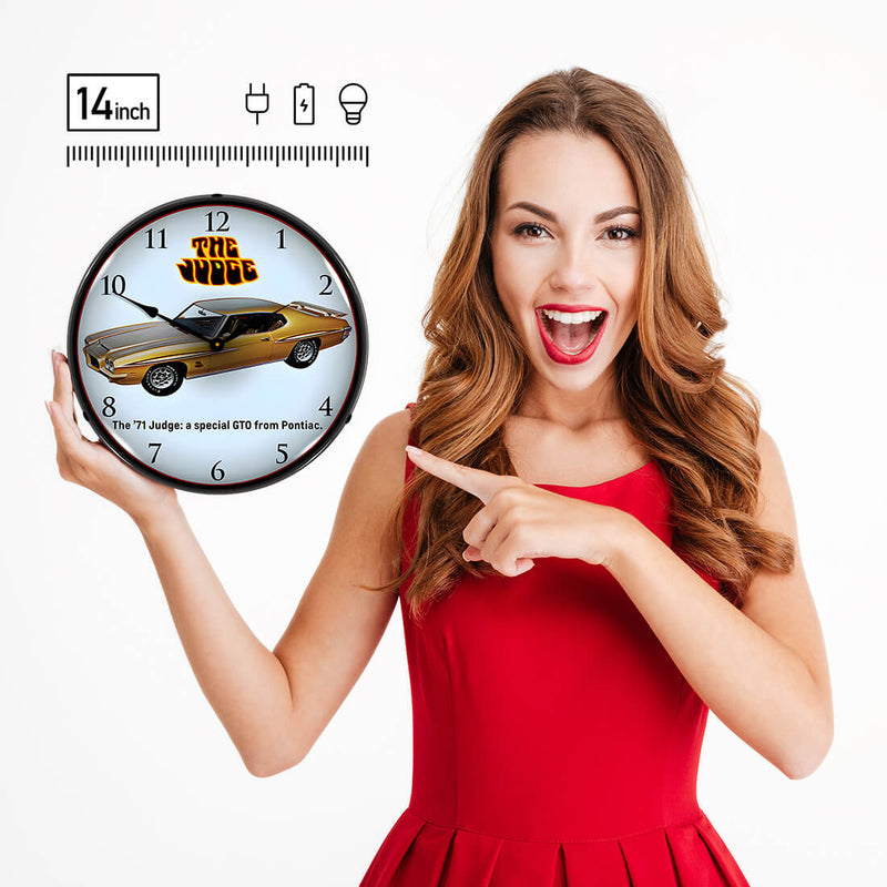 Collectable Sign and Clock Wall Clock