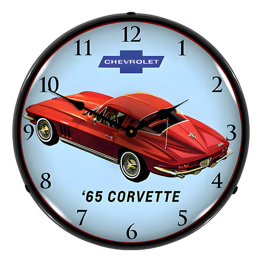Collectable Sign and Clock 1965 Firebird TA Backlit Wall Clock