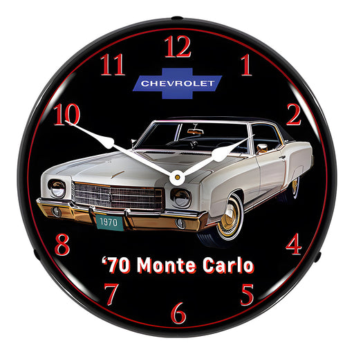 Collectable Sign and Clock 1985 Corvette Backlit Wall Clock