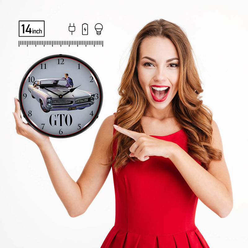 Collectable Sign and Clock Wall Clock
