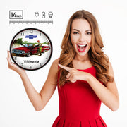 Collectable Sign and Clock Wall Clock