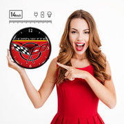 Collectable Sign and Clock Wall Clock