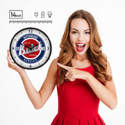 Collectable Sign and Clock Wall Clock