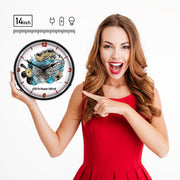 Collectable Sign and Clock Wall Clock