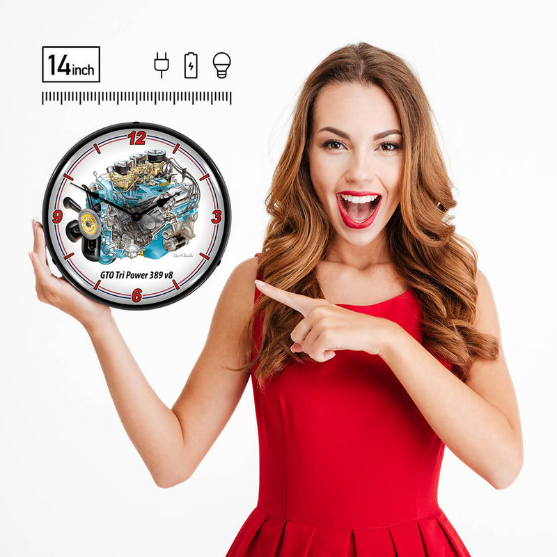 Collectable Sign and Clock Wall Clock