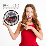 Collectable Sign and Clock Wall Clock