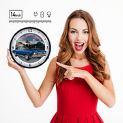 Collectable Sign and Clock Wall Clock