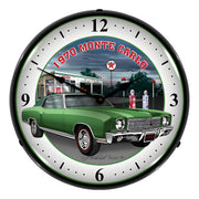 Collectable Sign and Clock 1970 Monte Carlo Backlit Wall Clock