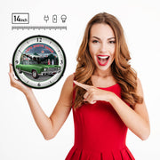 Collectable Sign and Clock Wall Clock