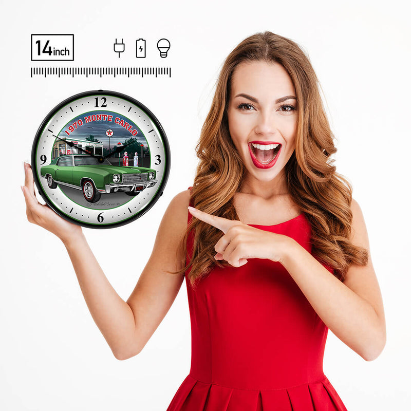 Collectable Sign and Clock Wall Clock