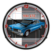 Collectable Sign and Clock 1964 GTO Backlit Wall Clock
