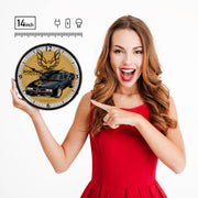 Collectable Sign and Clock Wall Clock