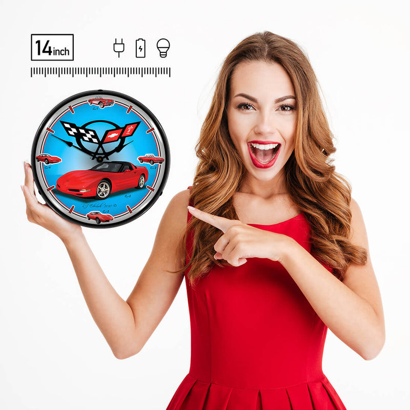 Collectable Sign and Clock Wall Clock