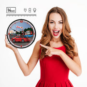 Collectable Sign and Clock Wall Clock