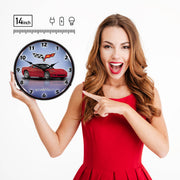 Collectable Sign and Clock Wall Clock