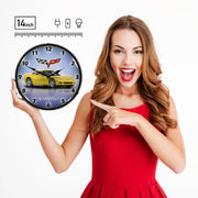 Collectable Sign and Clock Wall Clock