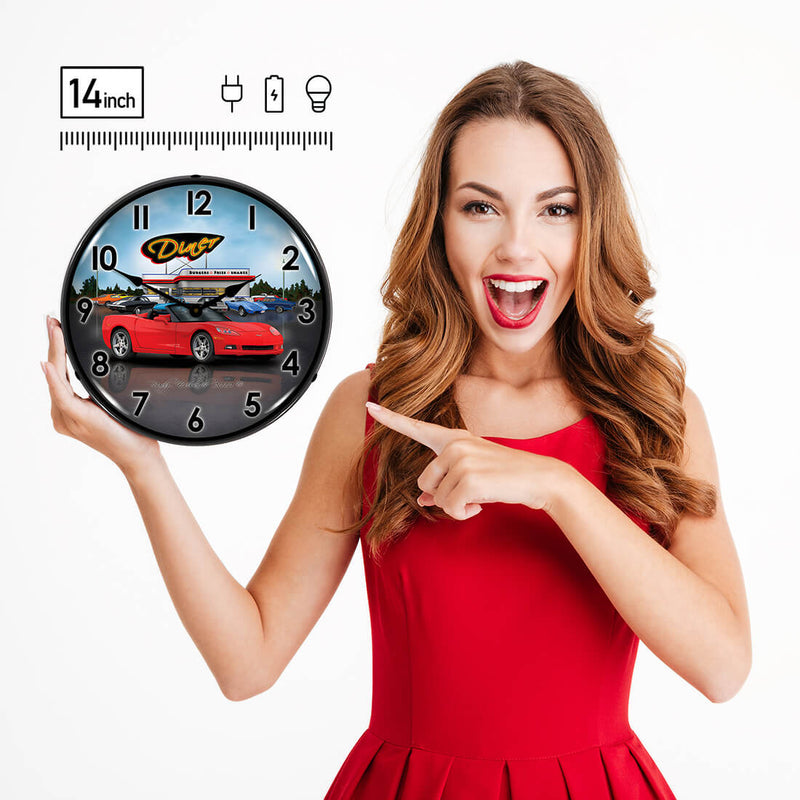 Collectable Sign and Clock Wall Clock
