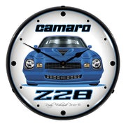 Collectable Sign and Clock 1979 Z28 Camaro Backlit Wall Clock