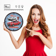 Collectable Sign and Clock Wall Clock