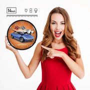 Collectable Sign and Clock Wall Clock