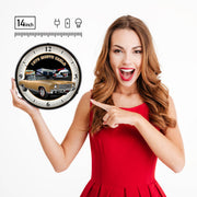 Collectable Sign and Clock Wall Clock