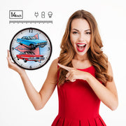 Collectable Sign and Clock Wall Clock
