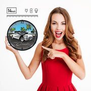 Collectable Sign and Clock Wall Clock