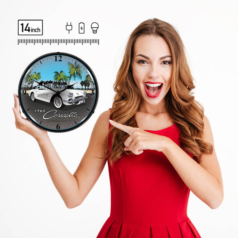 Collectable Sign and Clock Wall Clock
