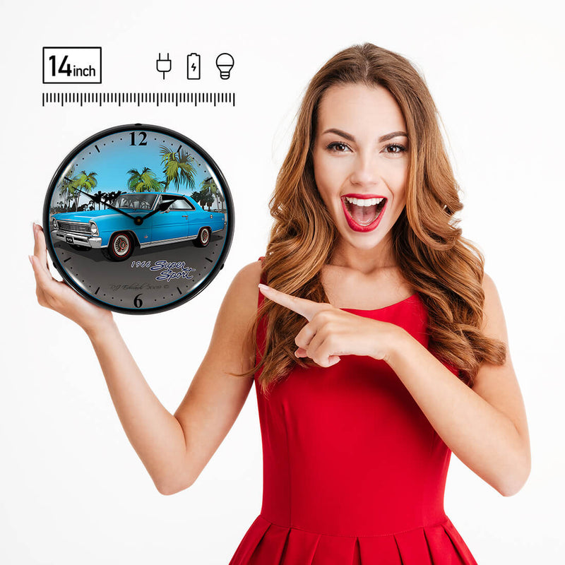Collectable Sign and Clock Wall Clock