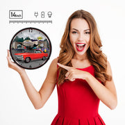 Collectable Sign and Clock Wall Clock