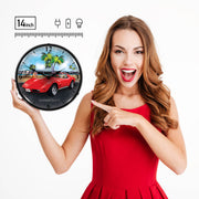 Collectable Sign and Clock Wall Clock