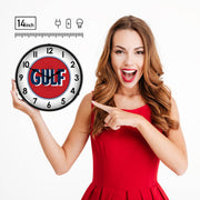 Collectable Sign and Clock Wall Clock