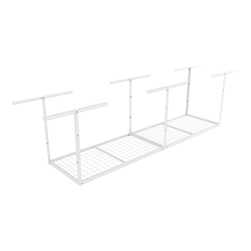 Fleximounts 2' x 8' Overhead Storage Rack (White)