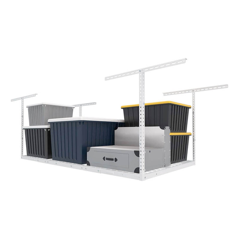 Fleximounts 3' x 6' Overhead Storage Rack (White)