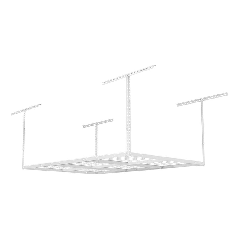 Fleximounts 4' x 6' Overhead Storage Rack (White)