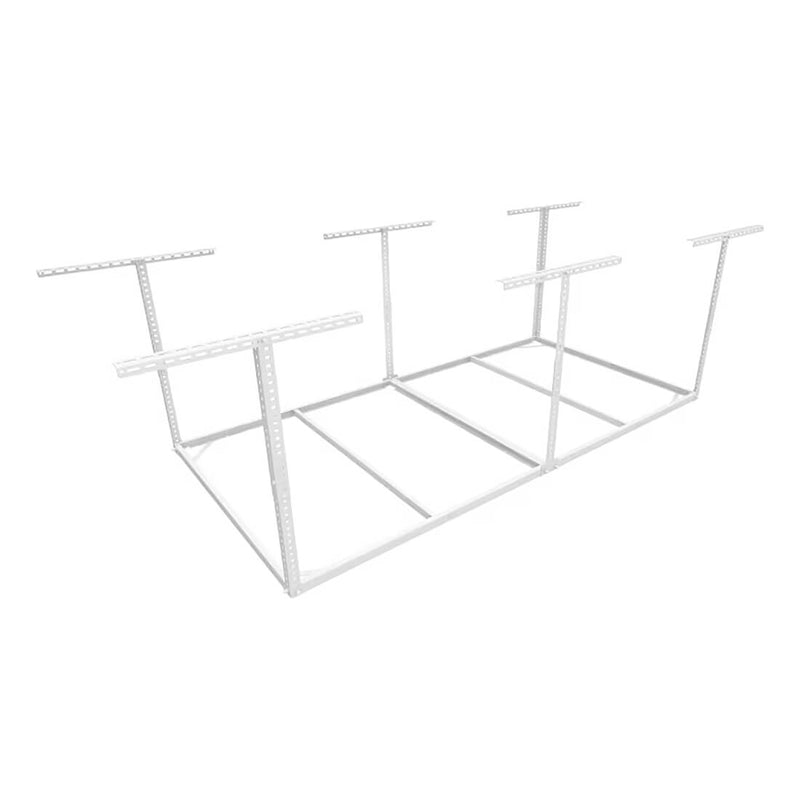 Fleximounts 4' x 8' Overhead Storage Rack Frame Kit (White)