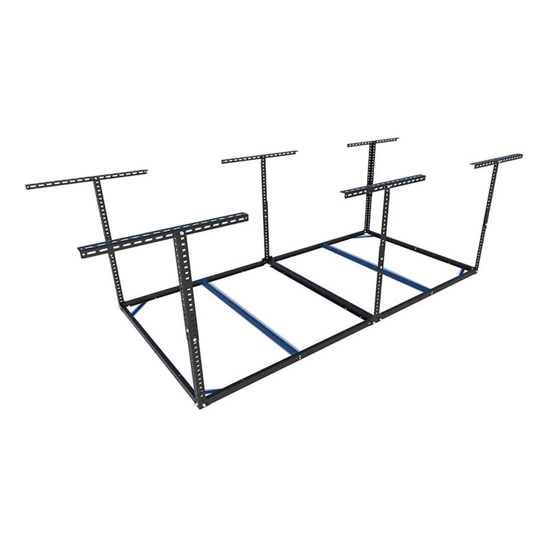 Fleximounts 4' x 8' Overhead Storage Rack Frame Kit (Black)