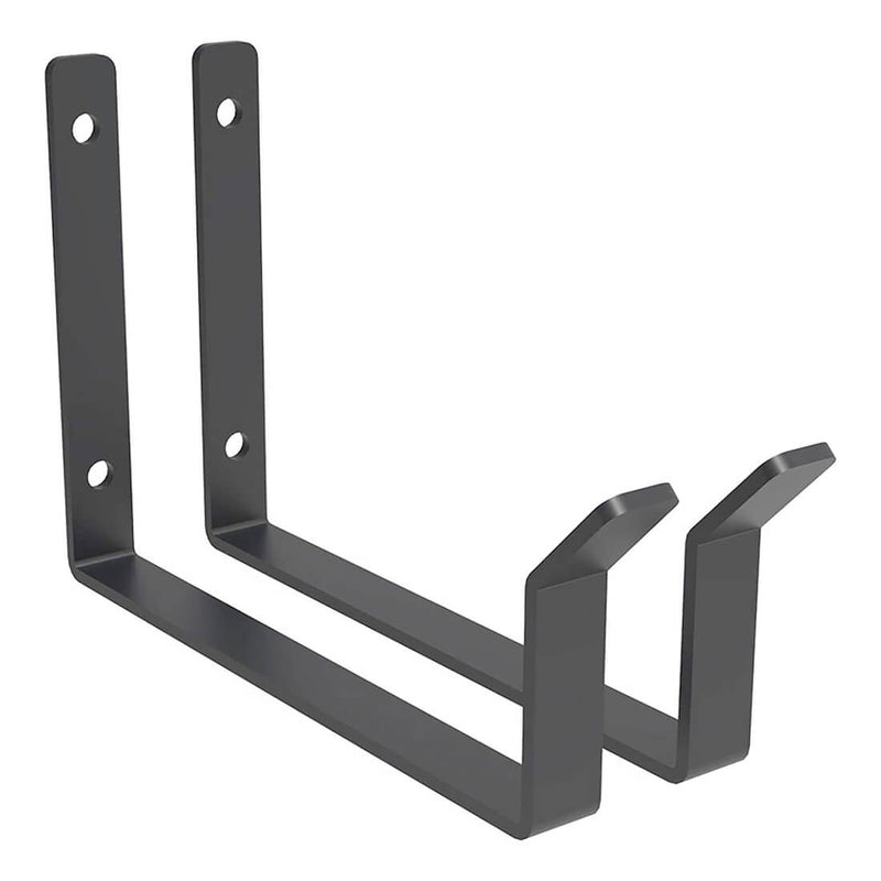 Fleximounts Black Utility Hook (2-Pack)