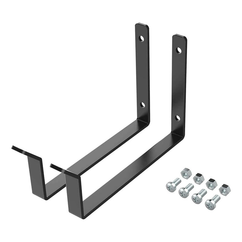 Fleximounts Black Utility Hook (2-Pack)
