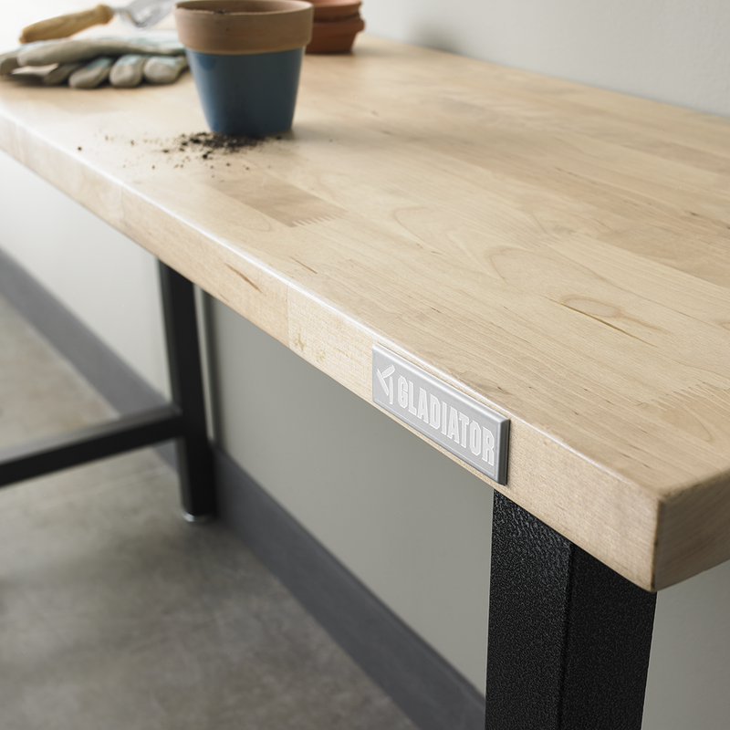 Gladiator Ready-to-Assemble 12-Piece Garage Cabinet Setup (Silver Tread)