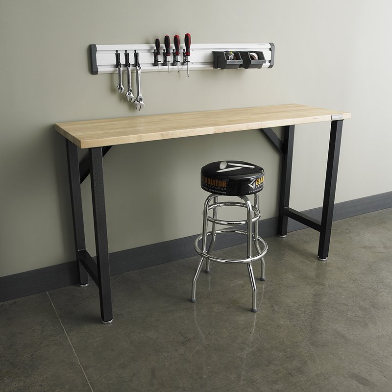 Gladiator Ready-to-Assemble 11-Piece Garage Cabinet Configuration (Silver Tread)