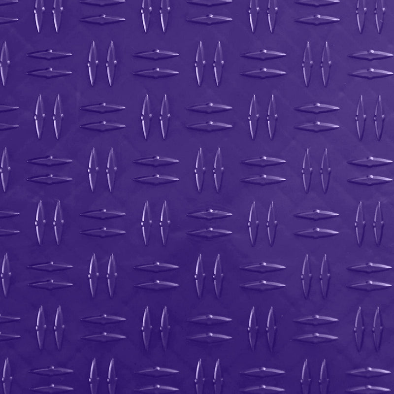 GearTile Diamond Pattern 12" x 12" Purple Garage Floor Tile (12 Pack)
