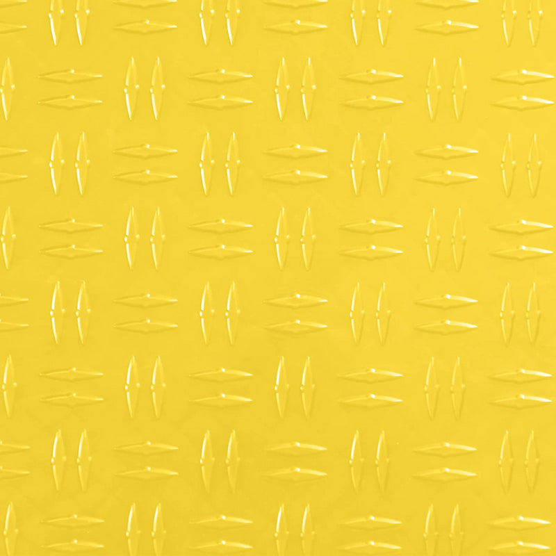 GearTile Diamond Pattern 12" x 12" Yellow Garage Floor Tile (12 Pack)