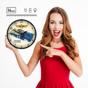 Collectable Sign and Clock Wall Clock