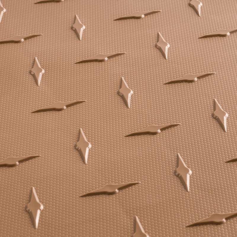Swisstrax Diamondtrax 1ft x 1ft Chocolate Brown Garage Floor Tiles (10 Pack)
