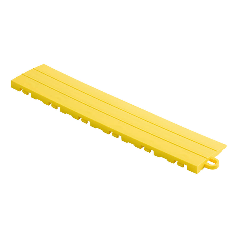 Swisstrax Diamondtrax Citrus Yellow Garage Floor Pegged Edge (10-Pack)