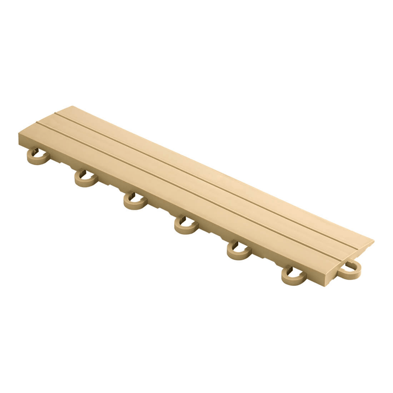 Swisstrax Diamondtrax Mocha Java Garage Floor Looped Edge (10-Pack)